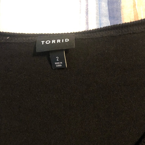 Torrid Zipper Sweater - Picture 3 of 3